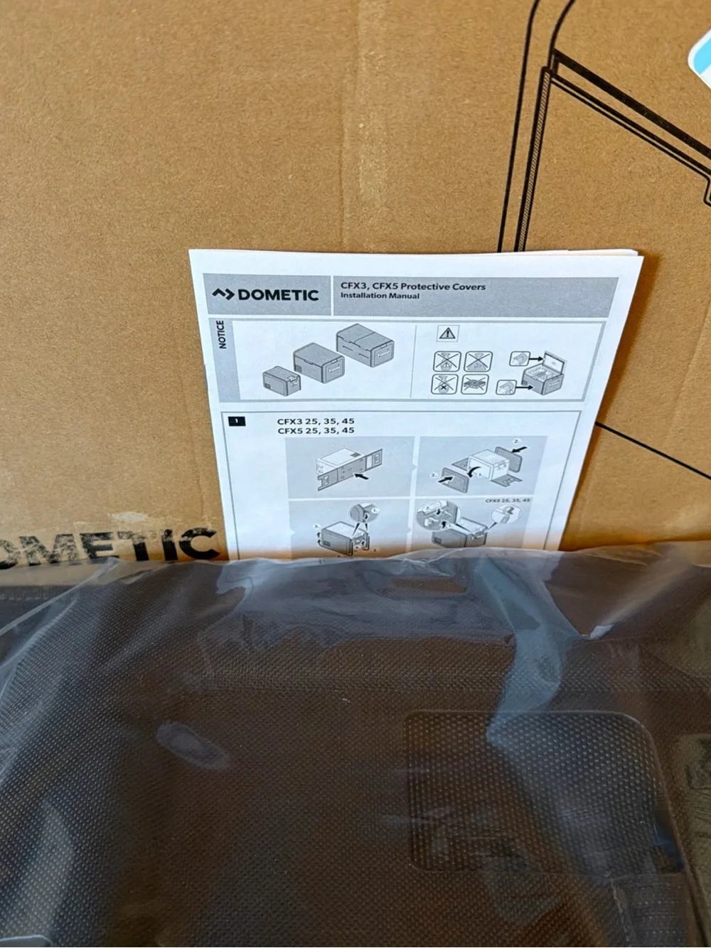 DOMETIC PROTECTIVE COVER F/ CFX3 & CFX5 55 & 55 IM ELECTRIC
